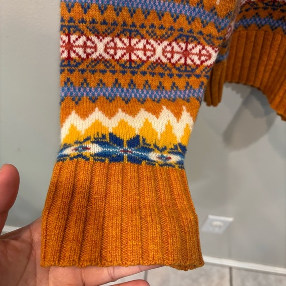 Todd Snyder Fair Isle Wool Pullover Sweater Women’s Size Medium - Picture 5 of 12